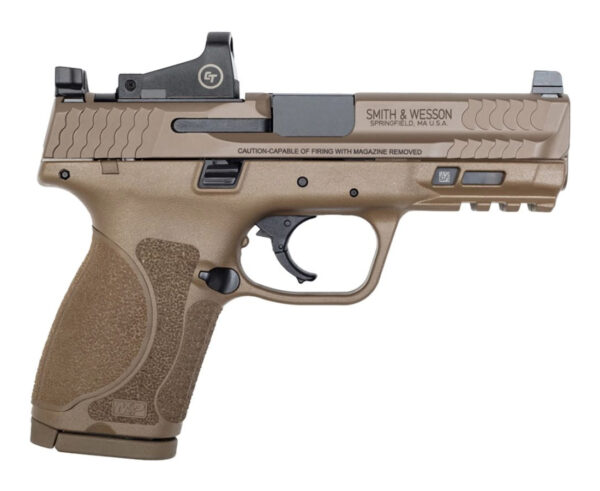 S&W M&P 9, M2.0 Compact w/Red Dot Sight (FDE) - 9mm