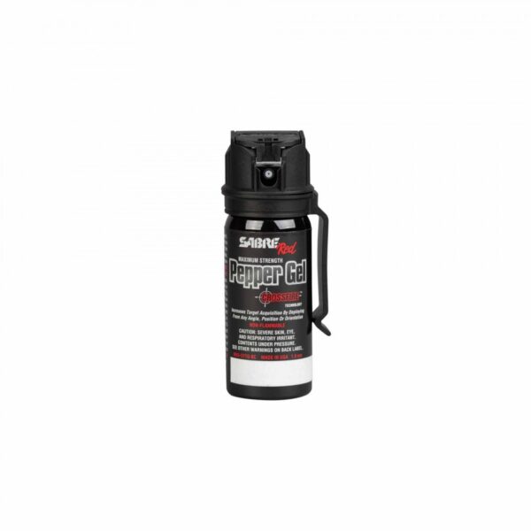 Sabre Crossfire Pepper Gel w/Belt Clip