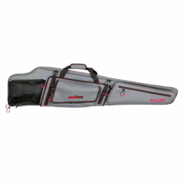 Gear Fit Dakota Rifle Case Gray And Red - 48 In