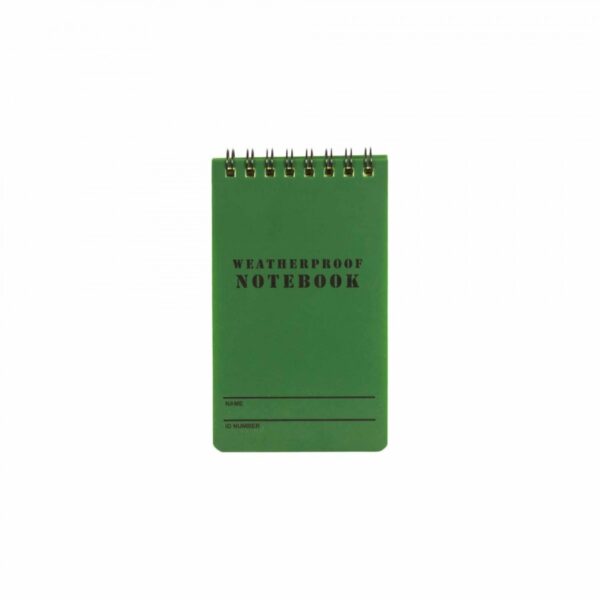 Military Style Weatherproof Notebook 3" x 5"