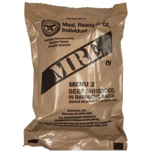 US GI MRE (Meals Ready to Eat) - Single