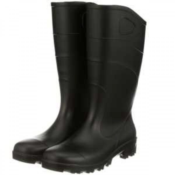 Heartland, General Tuff Rubber Boots, Steel Toe (Black)