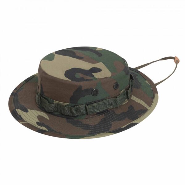 Boonie Hat - Woodland Camo