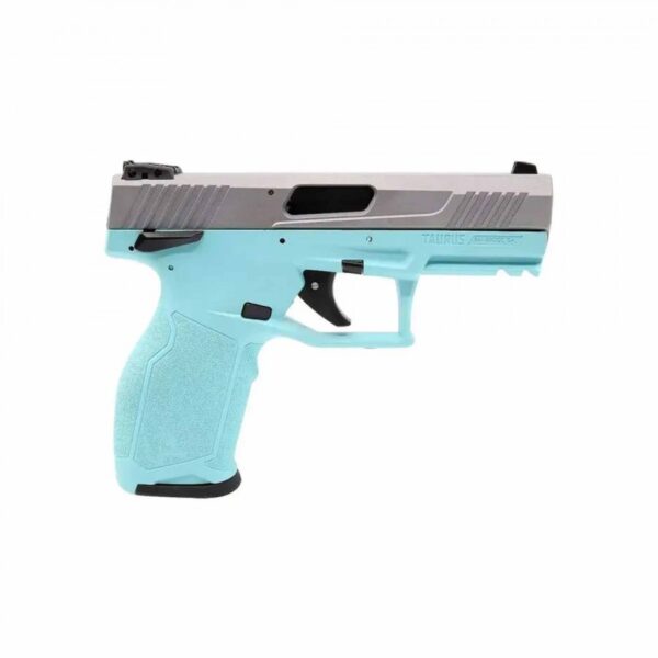 Taurus TX22 Cyan/Satin Nickel