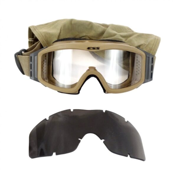 ESS Revision Googles with spare lens and case (Coyote)
