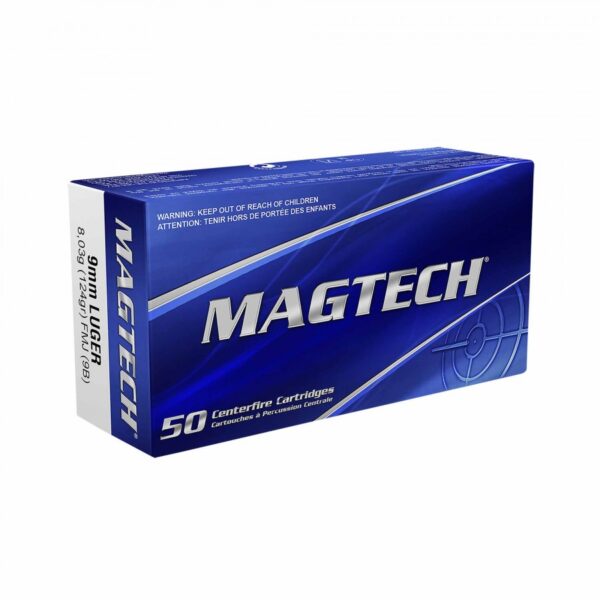 Magtech 9mmLuger 124gr FMJ (50 Rounds)