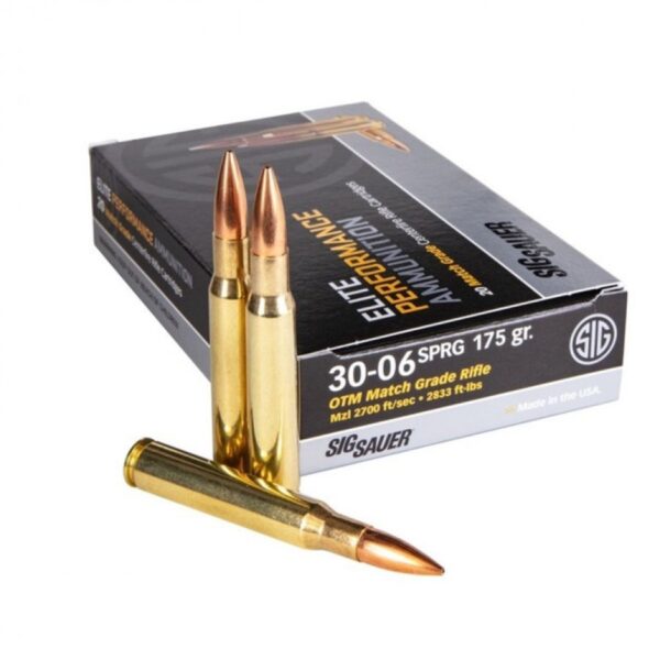 Sig Sauer, Elite Performace, .30-06 Springfield, 175 gr, OTM (20 Rounds)