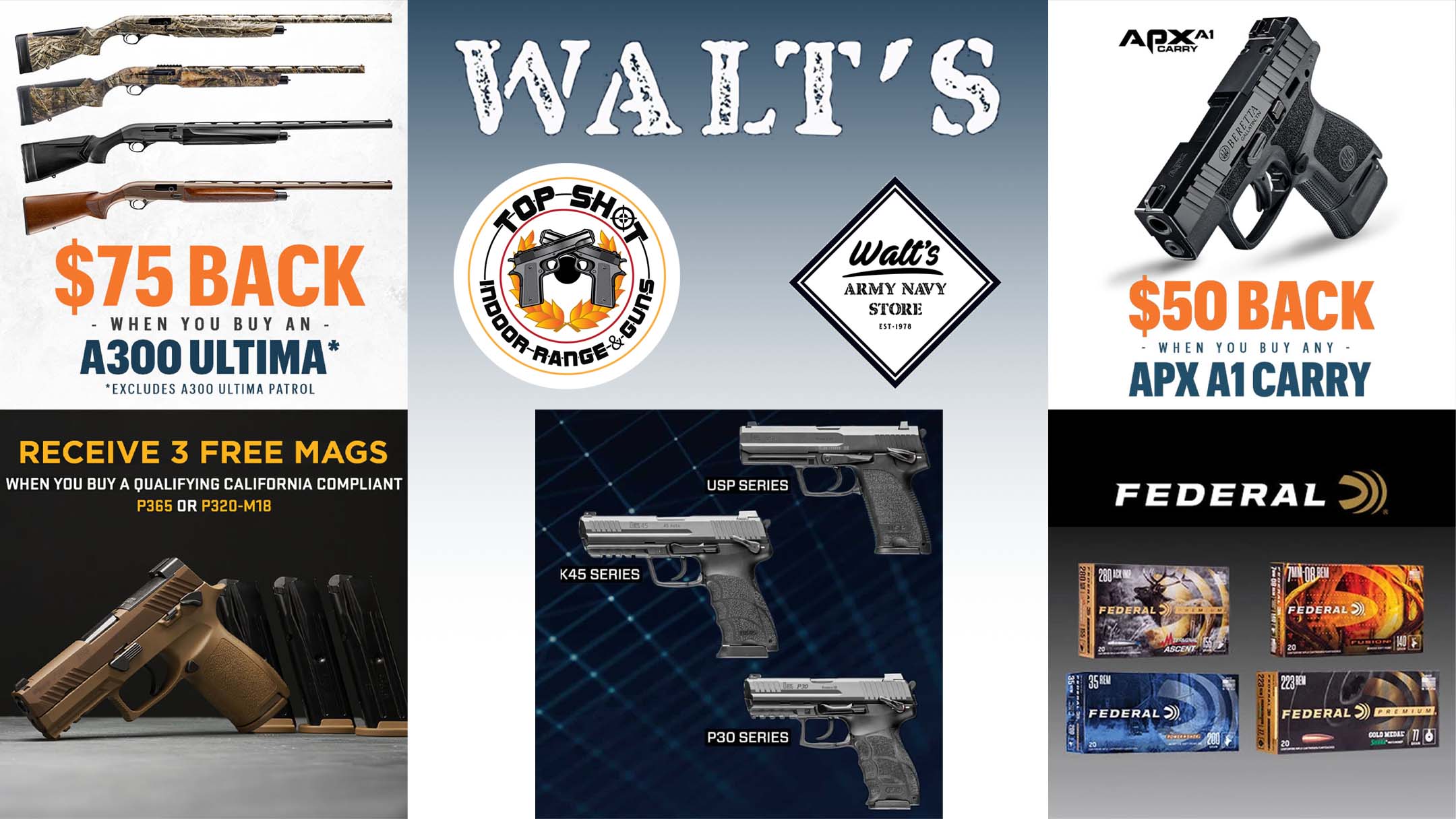 Take Advantage of these Rebates | Walt's Gear
