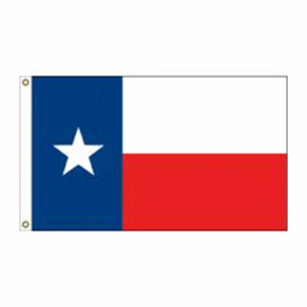 Eagle Emblems Texas Flag 3X5