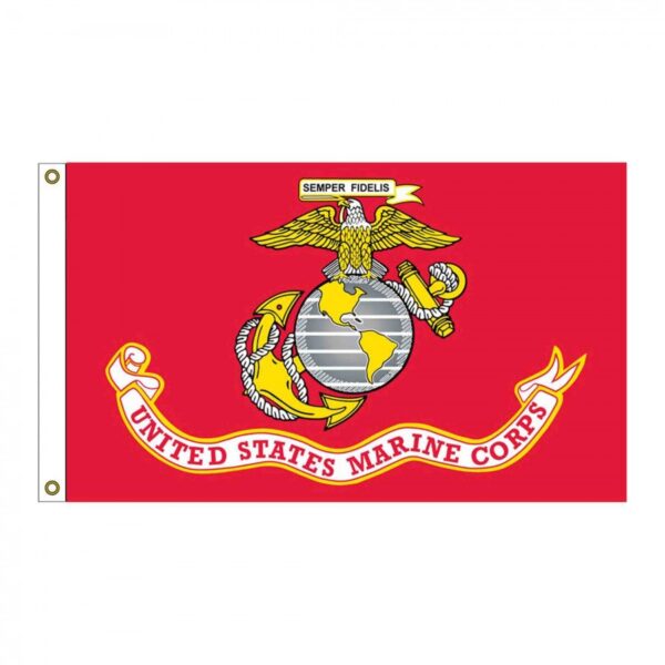 Eagle Emblems USMC Flag 3X5
