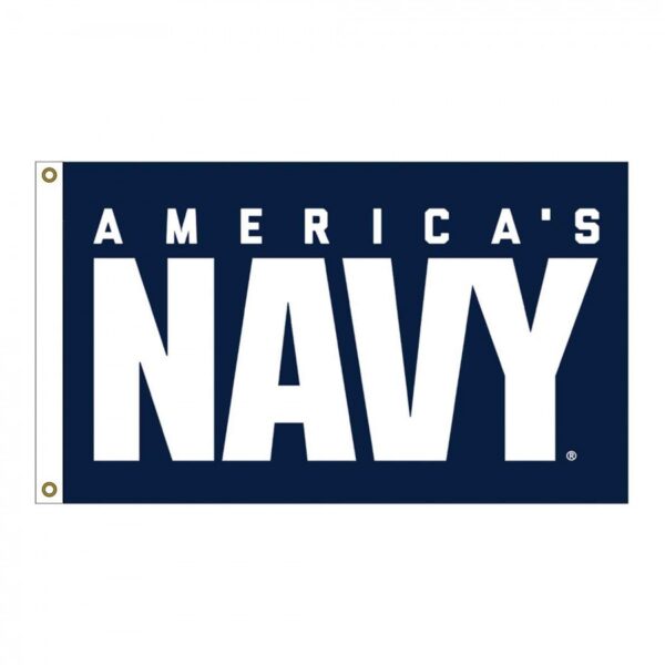 Flag - America's Navy Flag 3X5 (Cotton/Polyester)