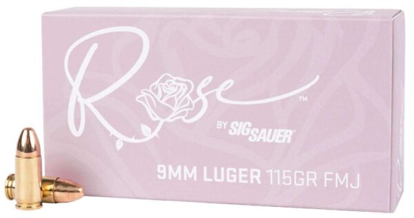 SIG Sauer, Elite V-Crown, Rose, 9mm, 115gr, JHP (20)