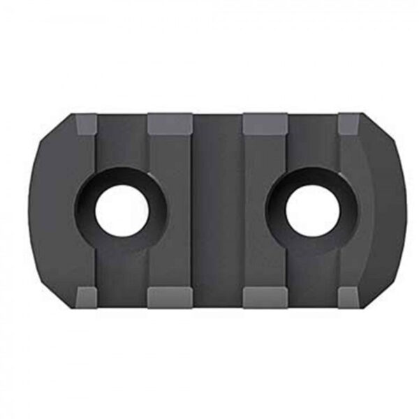 Magpul Industries, Rail Section, 3 Slots Aluminum (Black)