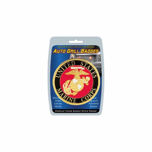 Eagle Emblems US Marine Car Badge