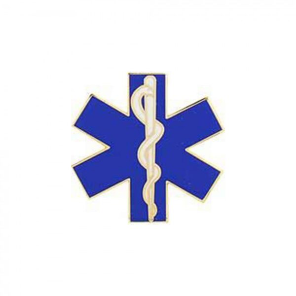 Pin - EMS Star of Life (1")