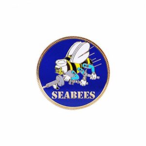 Pin - USN, Seabees Logo