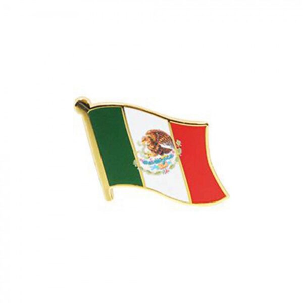 Pin - Mexico Flag (1-1/16")