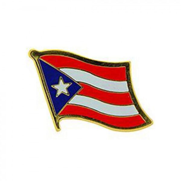 Pin - Puerto Rico Flag (1-1/16")