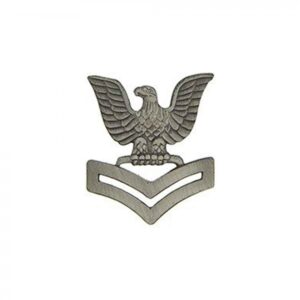 Pin - Rank - USN, Petty Officer 2nd Class - Left (1/8" x 1")