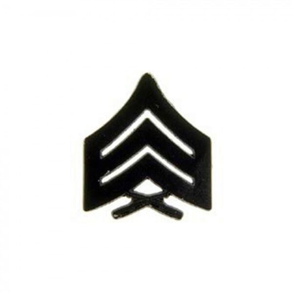 Pin - Rank - USMC, E5, Sergeant  - Subdued (7/8")