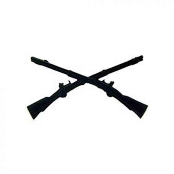Pin - Army Infantry Crossed Rifle - Subdued (1-1/2")