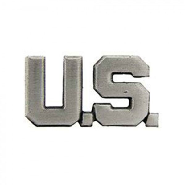 Pin - U.S. Letters - Pewter (13/16")