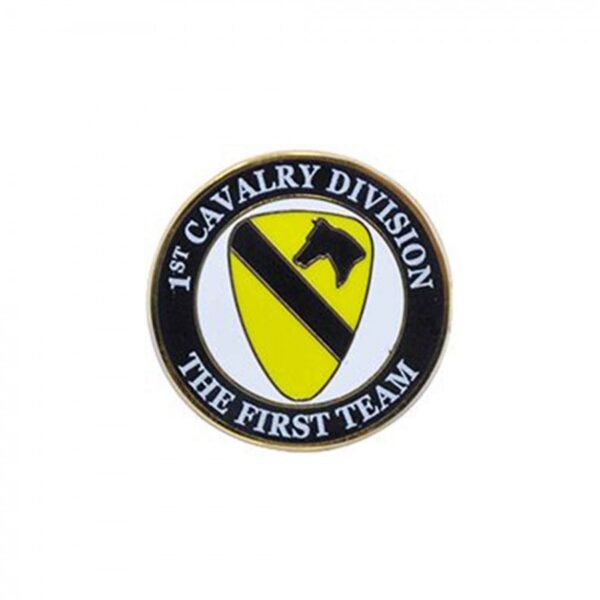 Pin - Army,1st Cavalry Division, The First Team