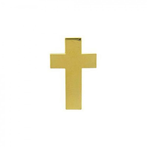 Pin - Army, Chaplains Cross - Gold (1")