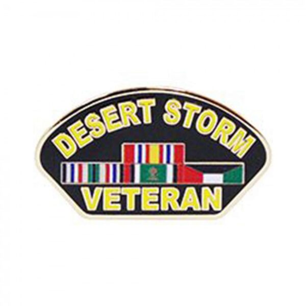 Pin - Desert Storm, Veteran (1-1/4")
