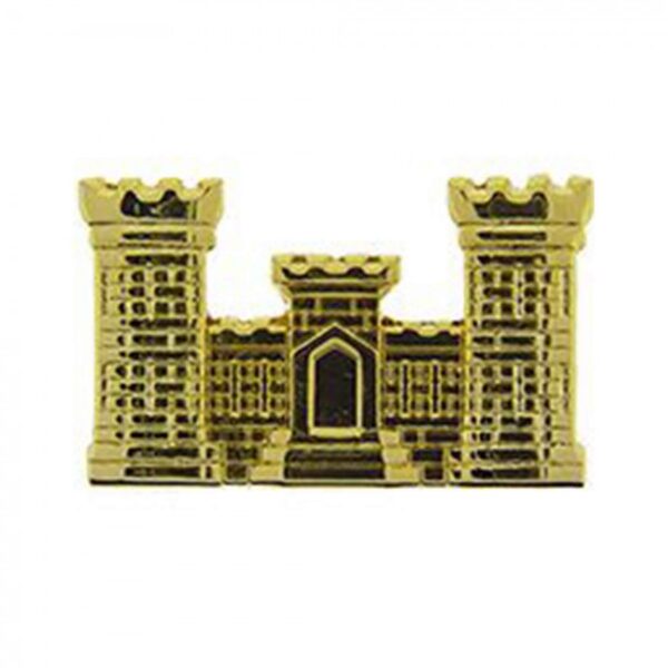 Pin - Army, Engineer - Gold (1-1/8")