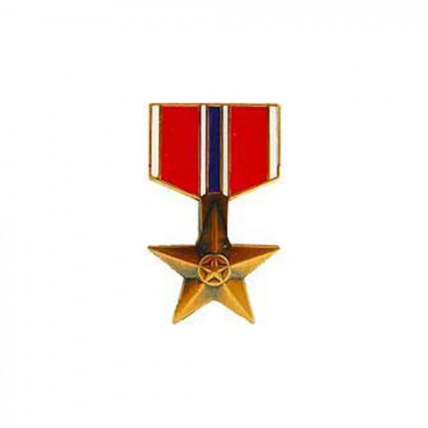 Pin - Medal, Bronze Star (1-3/16")