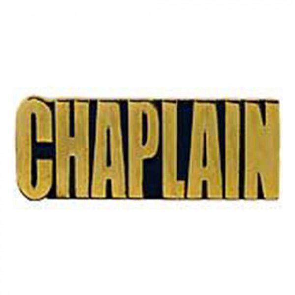 Pin - Chaplain Script (1-1/4")