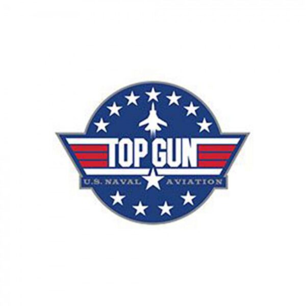 Pin - Airplane, Top Gun Star (1-3/8")