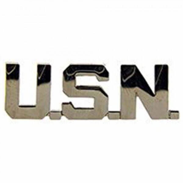 Pin - USN, Script U.S.N. Letters