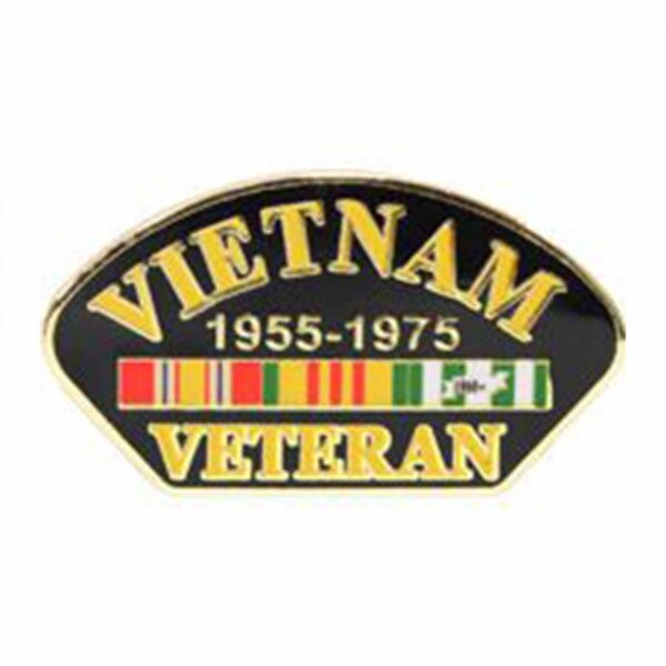 Pin - Vietnam, Veteran, Service Ribbon (1-1/4")