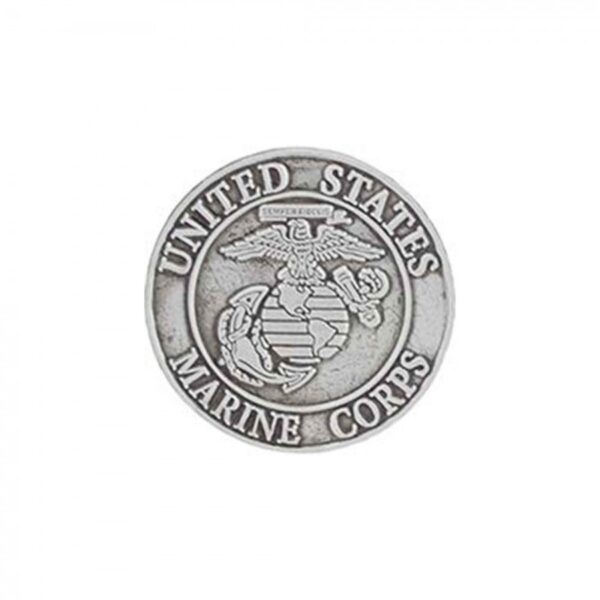 Pin - USMC Logo - Pewter (1")