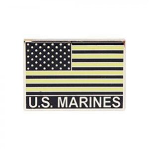 Pin - USMC, Marine U.S. Flag (1-1/8")
