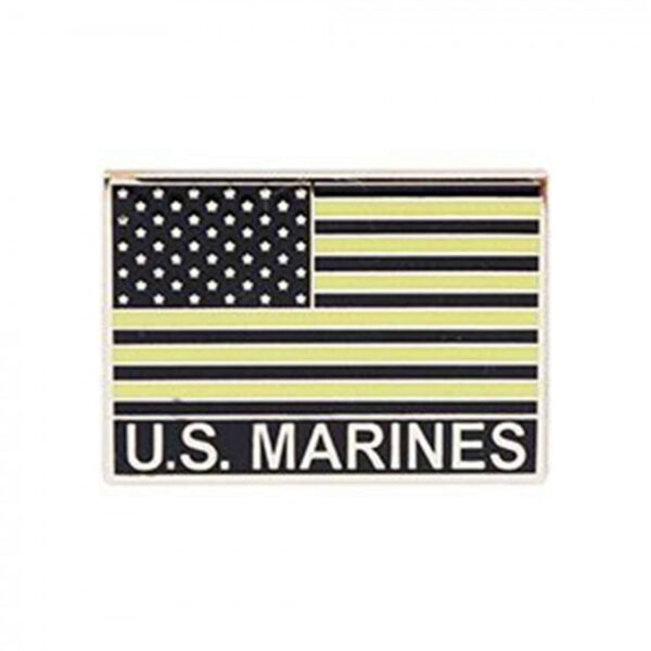 Pin - USMC, Marine U.S. Flag (1-1/8")