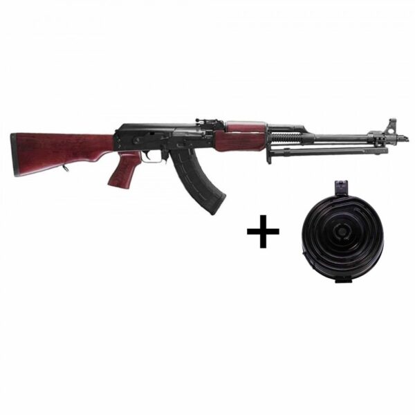 Zastava Arms M72 RPK 7.62X39 Serb Red 75 rd Drum Mag